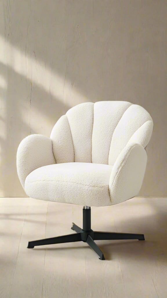 Molly Boucle Swivel Chair Fauteuil pivotant