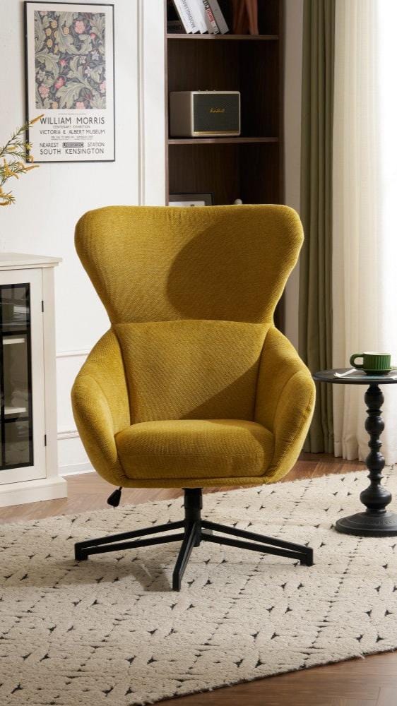 Fauteuil pivotant Noah Fauteuil de loisir Fauteuil réglable en hauteur