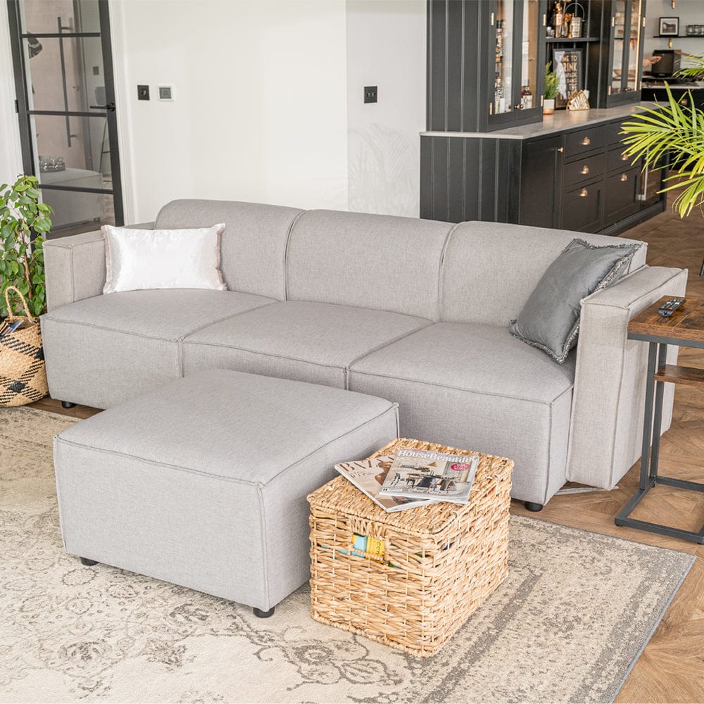 Tessa Canapé modulaire 3 places avec chaise