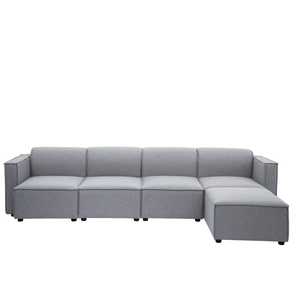 Tessa Canapé modulaire 4 places avec chaise